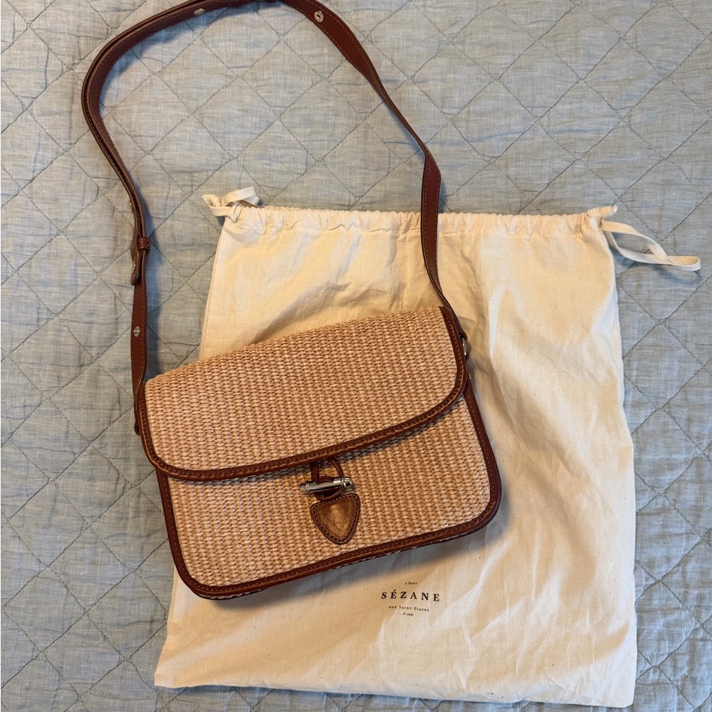 Sezane Milo Vintage Textile Bag